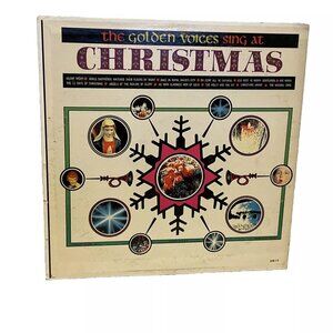 The Golden Voices Sing At Christmas (Vinyl, 1965) Premier Albums XMS-13 Good LP